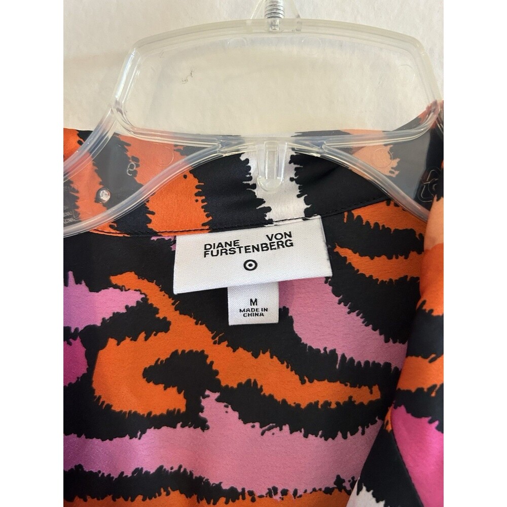 Diane von Furstenberg DVF for Target Zebra PJ Set Size Medium Top - Picture 3 of 7